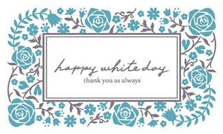 カード SE-M008_Y WHITE DAY mini