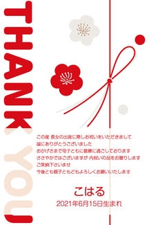 カード SU-A031_T NEW BABY31