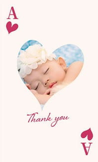 カード SU-M017_T 出産内祝い mini17