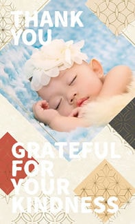 カード SU-M041_T 出産内祝い mini41