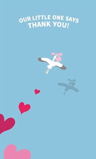 カード SU-M046_T 出産内祝い mini46