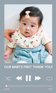 カード SU-M064_T 出産内祝い mini64